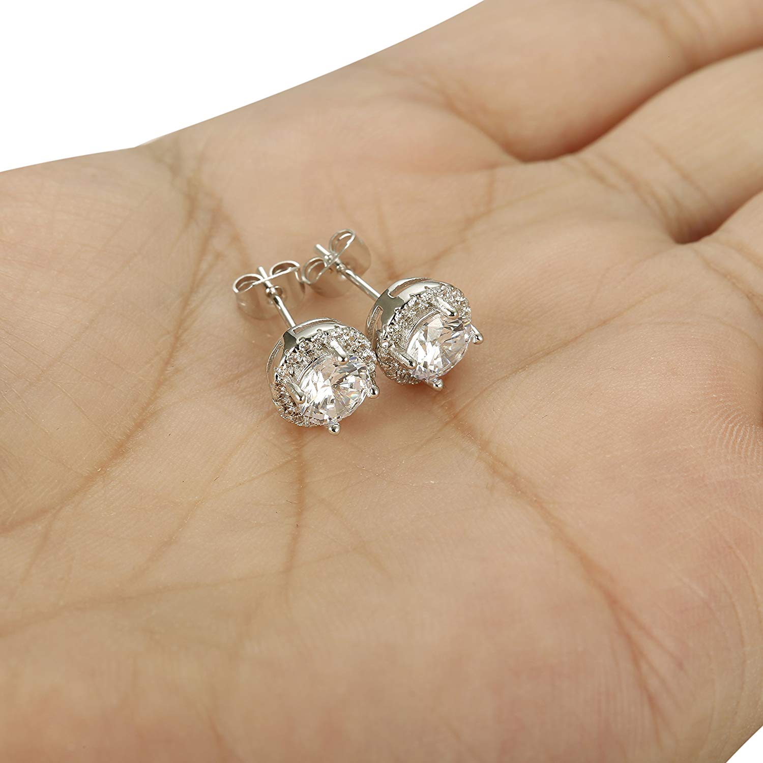 Swarovski-Crystal Earrings - CZ Jewels, LLC | Groupon
